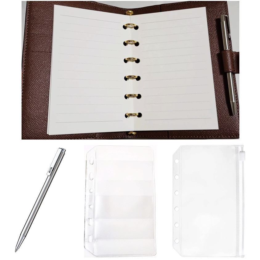 Fits Louis Vuitton Small Agenda Planner: Choose Inserts -Paper-Pouches-Pen