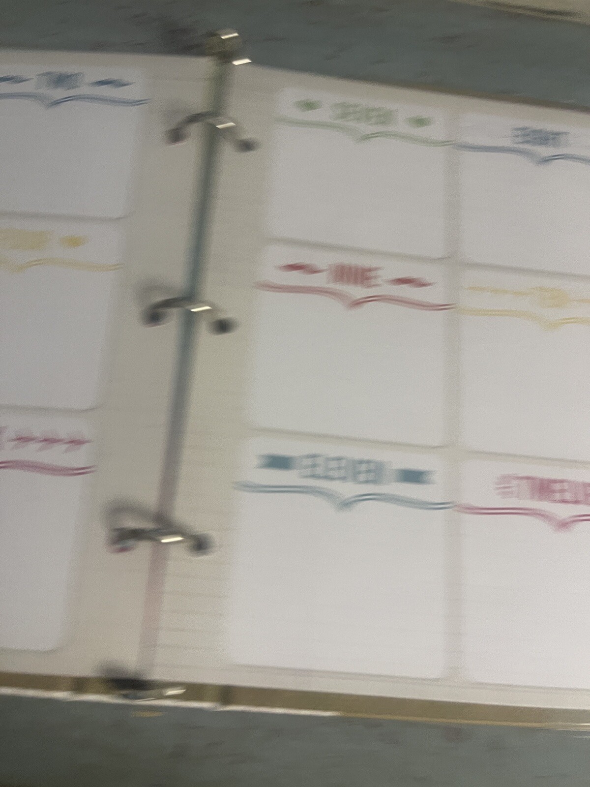 NEW 6.5″ x 8.5″ Budget Planner book 70 Pages NOT DATED 3 Ring