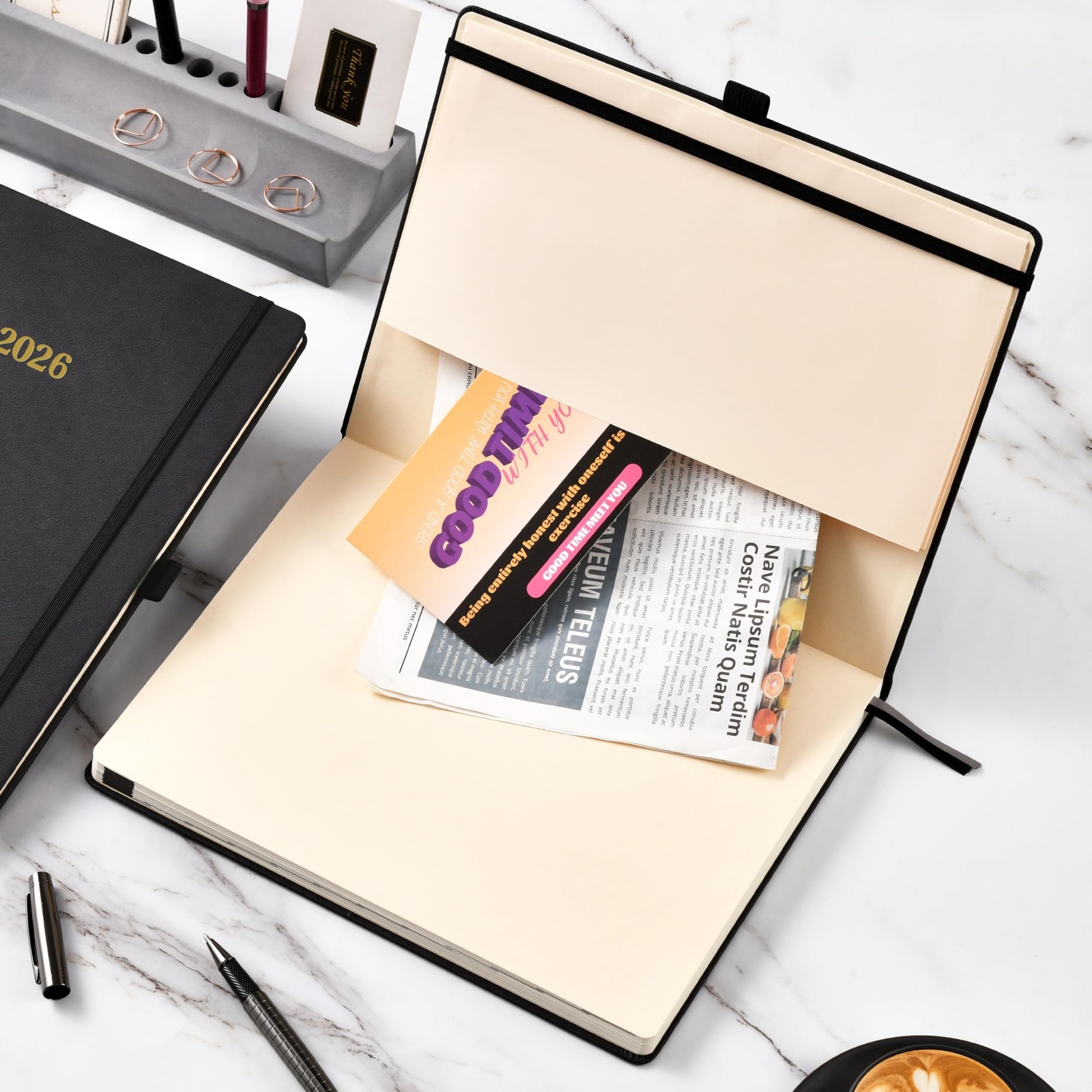 2026 Planner – Leather Planner 2026 Weekly and Monthly, Jan.2026 – Dec.2026,