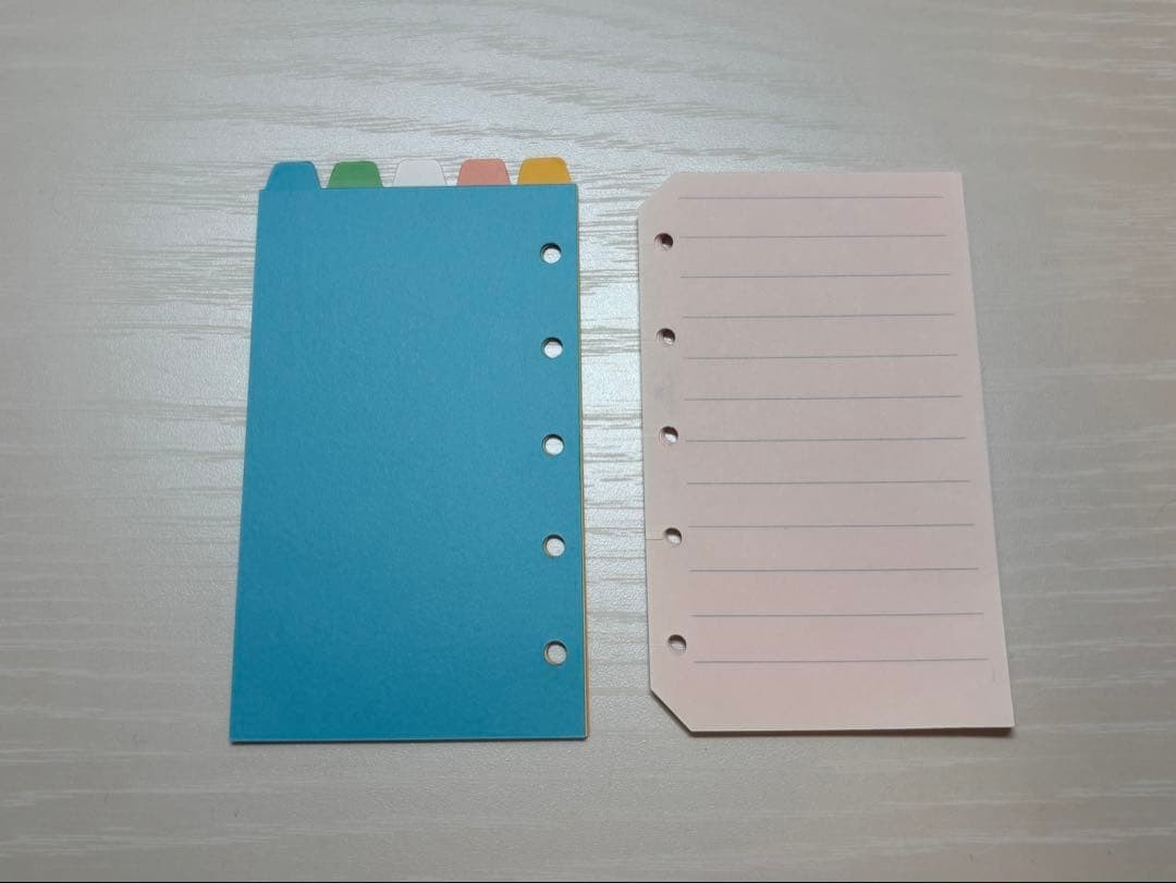 Filofax Malden Mini 5 Hole Pocket Rose Leather Cover Used W/ Box From Japan