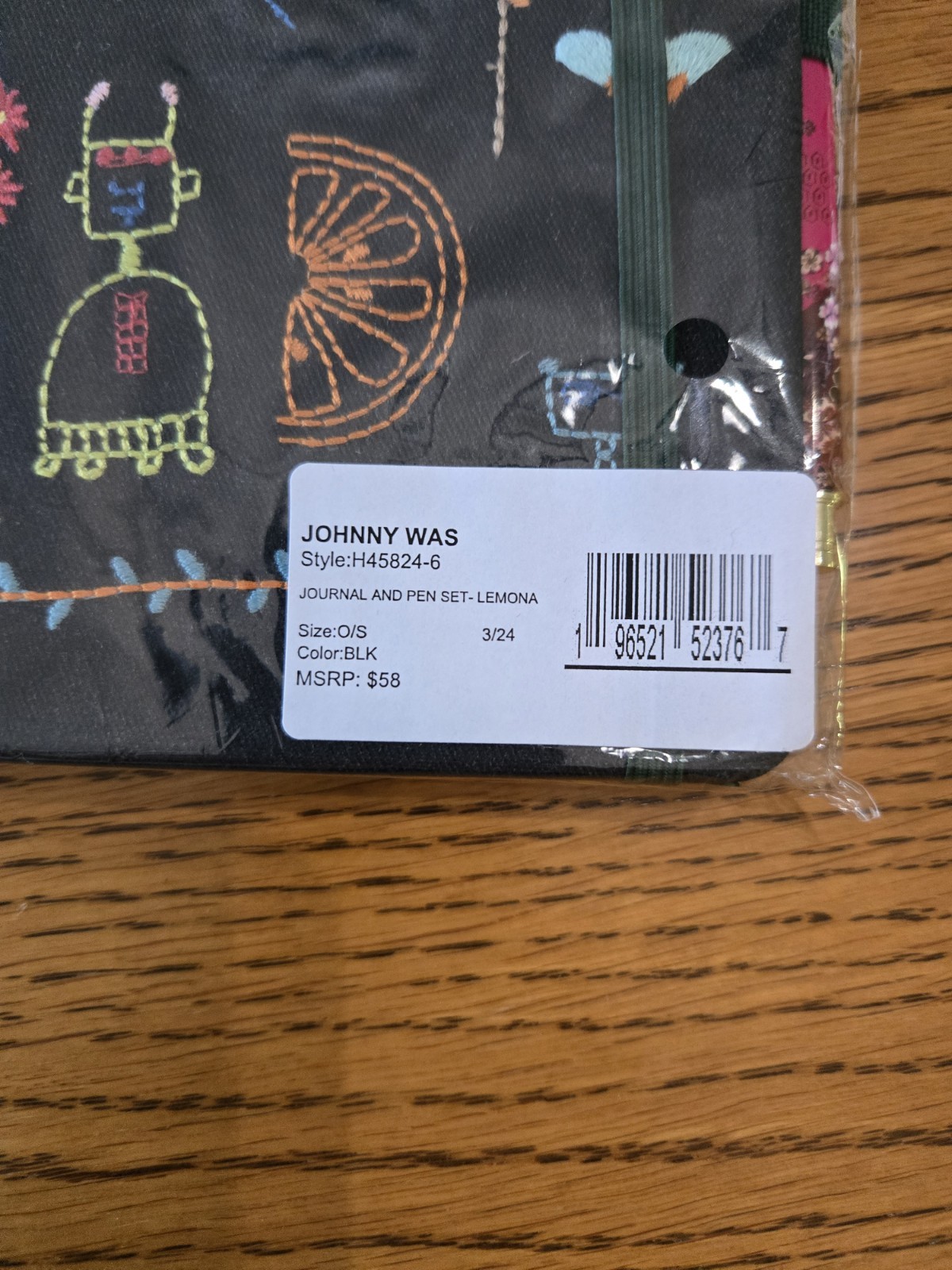 New Johnny Was Lemona Journal and Pen Set