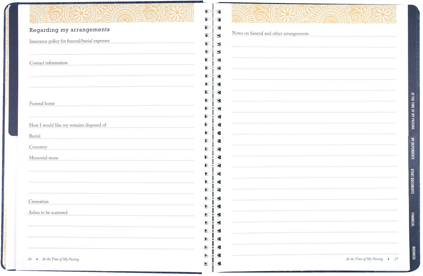 Ultimate Planner for Afterlife: Organize Belongings, Affairs & Final Wishes