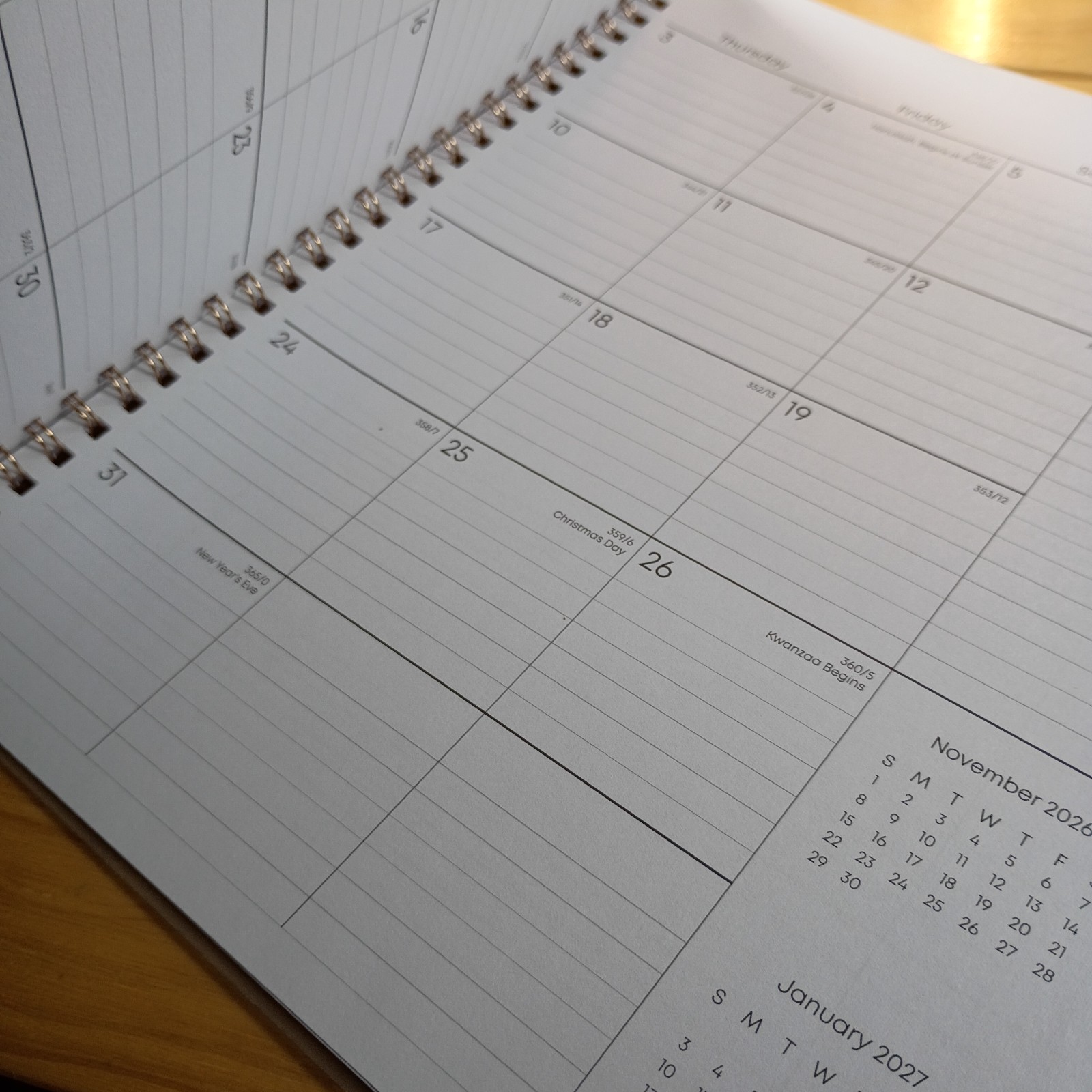 2026 Blue Sky Monthly Planner, 8″ x 10″, Joselyn, January To December New.
