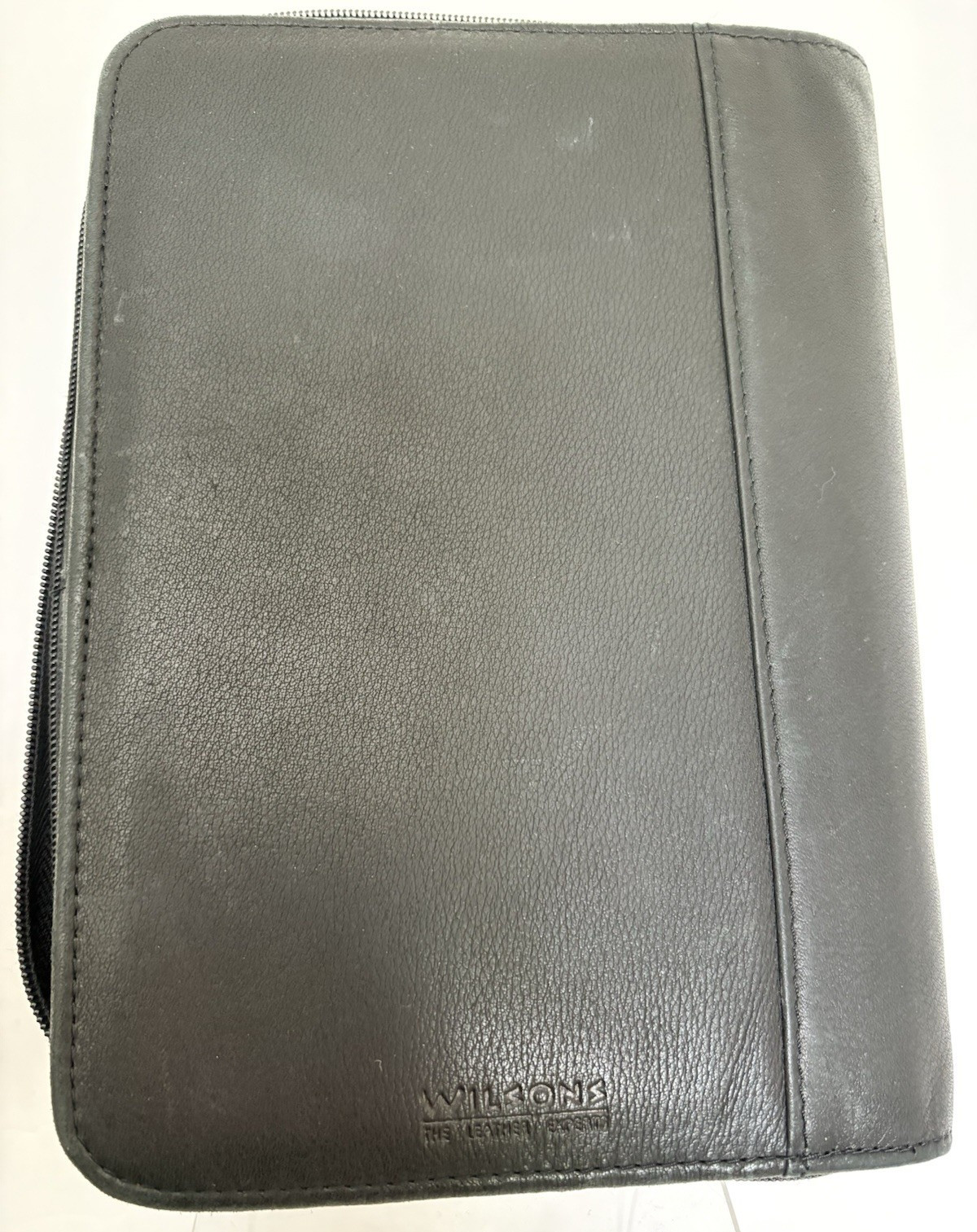 Wilsons Leather Daytimer Binder Organizer Planner Natural Naped cow Print