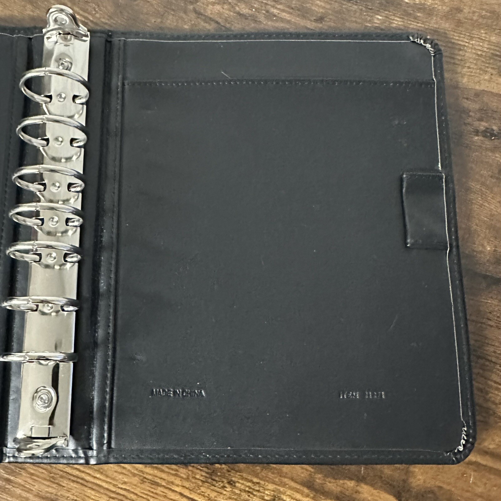 Franklin Covey Open Binder Planner Classic Size Black Vinyl