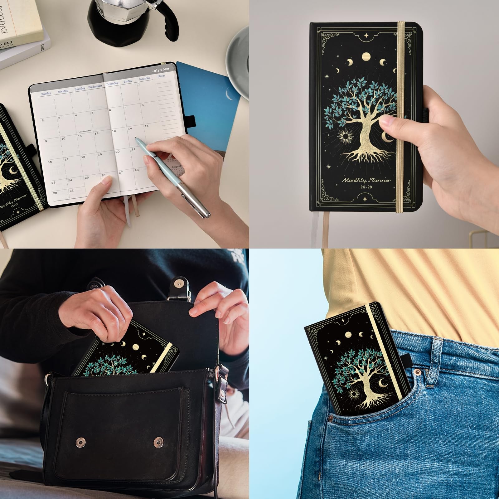 Pocket Calendar 20262029 3 Year Monthly Planner from July 2026 June 2029, P…
