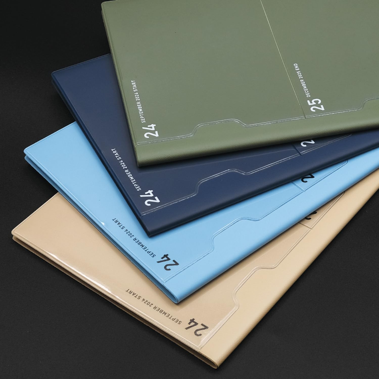 Laconic Planner 2025 A5 Monthly 2 Pockets Beige LAMS83-160BE