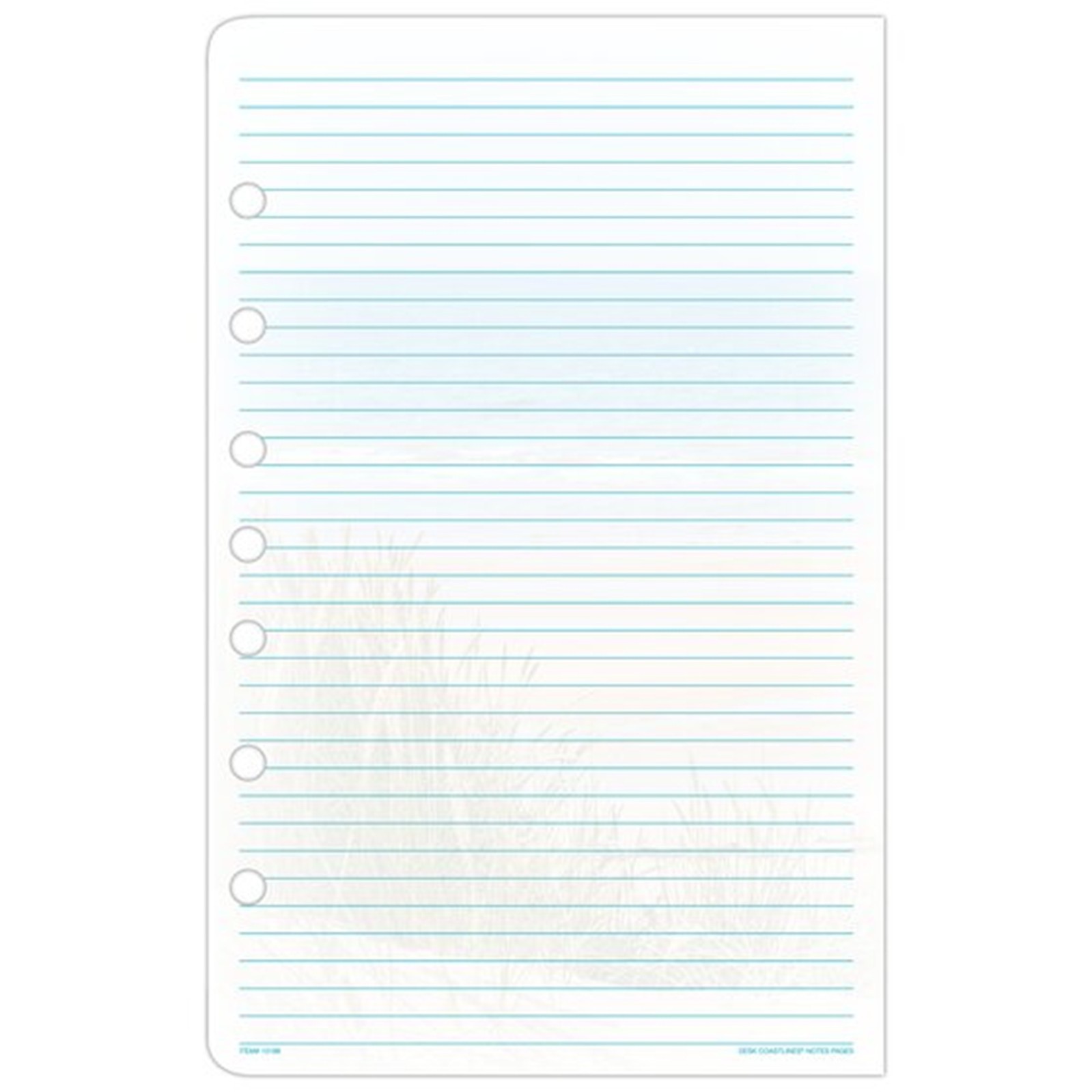 Day-Timer Coastlines Notepads, Loose-Leaf, Desk Size, 5 1/2″ x 8 1/2″, 2 Pack