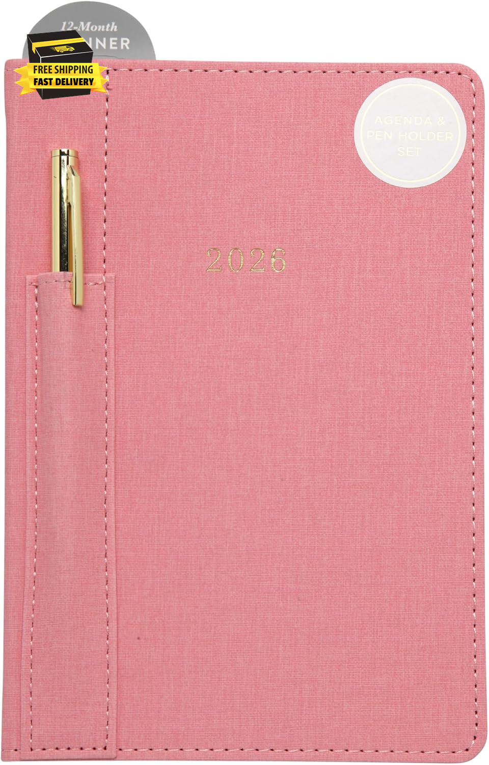 2026 Planner – Weekly and Monthly Planner – 6X8 Planning Notebook & Calendar Age