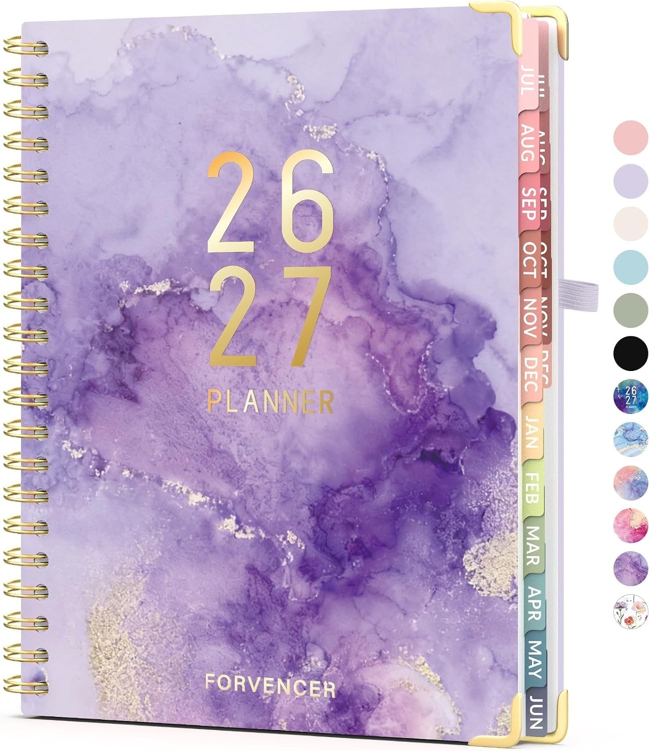 Marble Style 18- Planner 2026-2027, Student Agenda