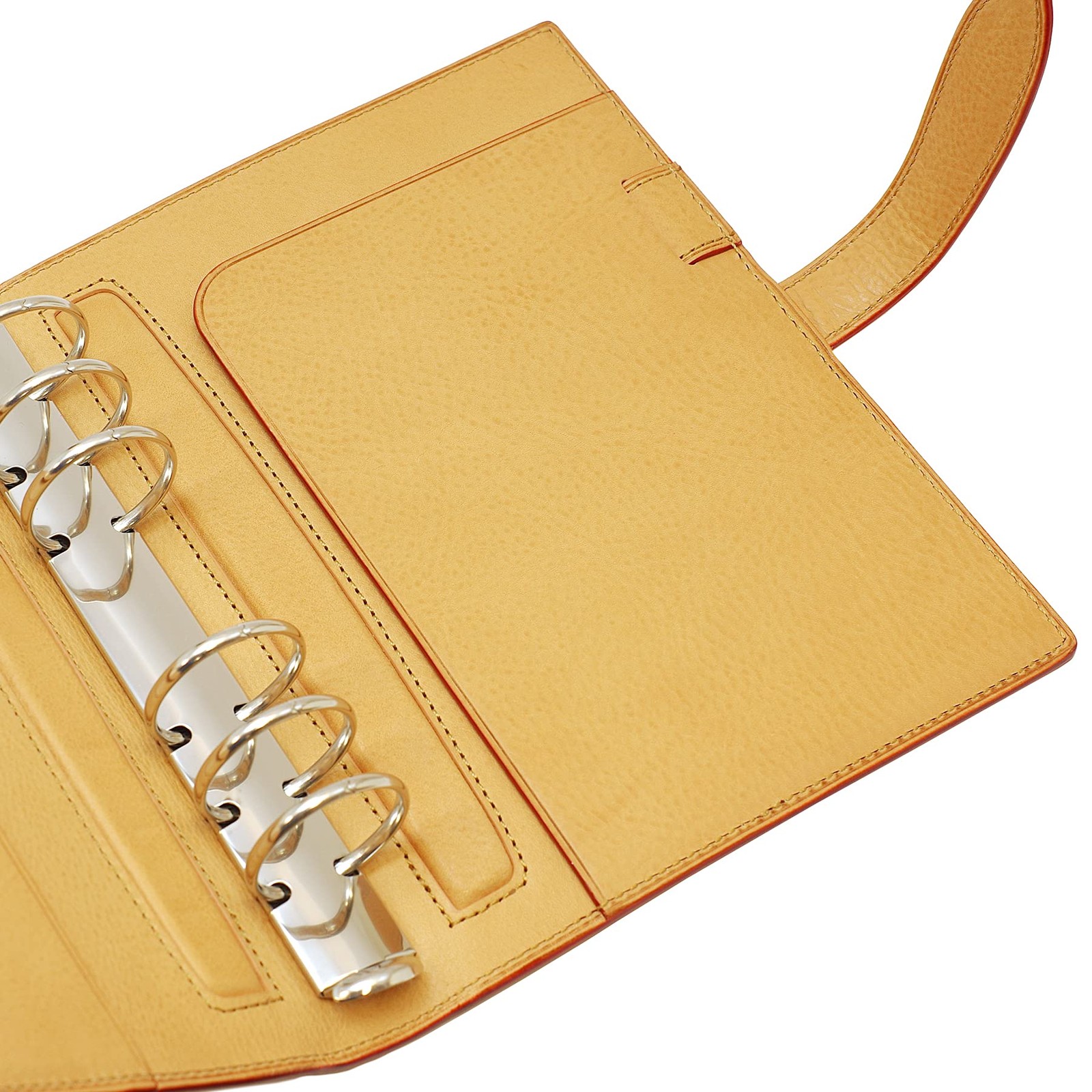 Breilio System Planner Bible Size Minerva Box Ring Diameter 30 mm Belt Natural 5
