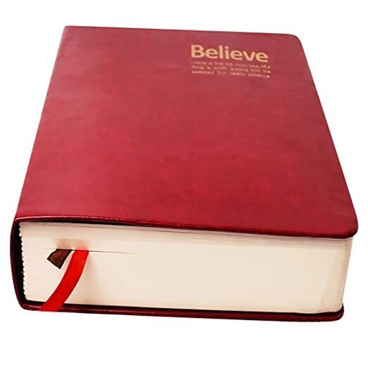Thick Leather Journal Notebook 720 Pages Writing small 2 – no pen & gift box