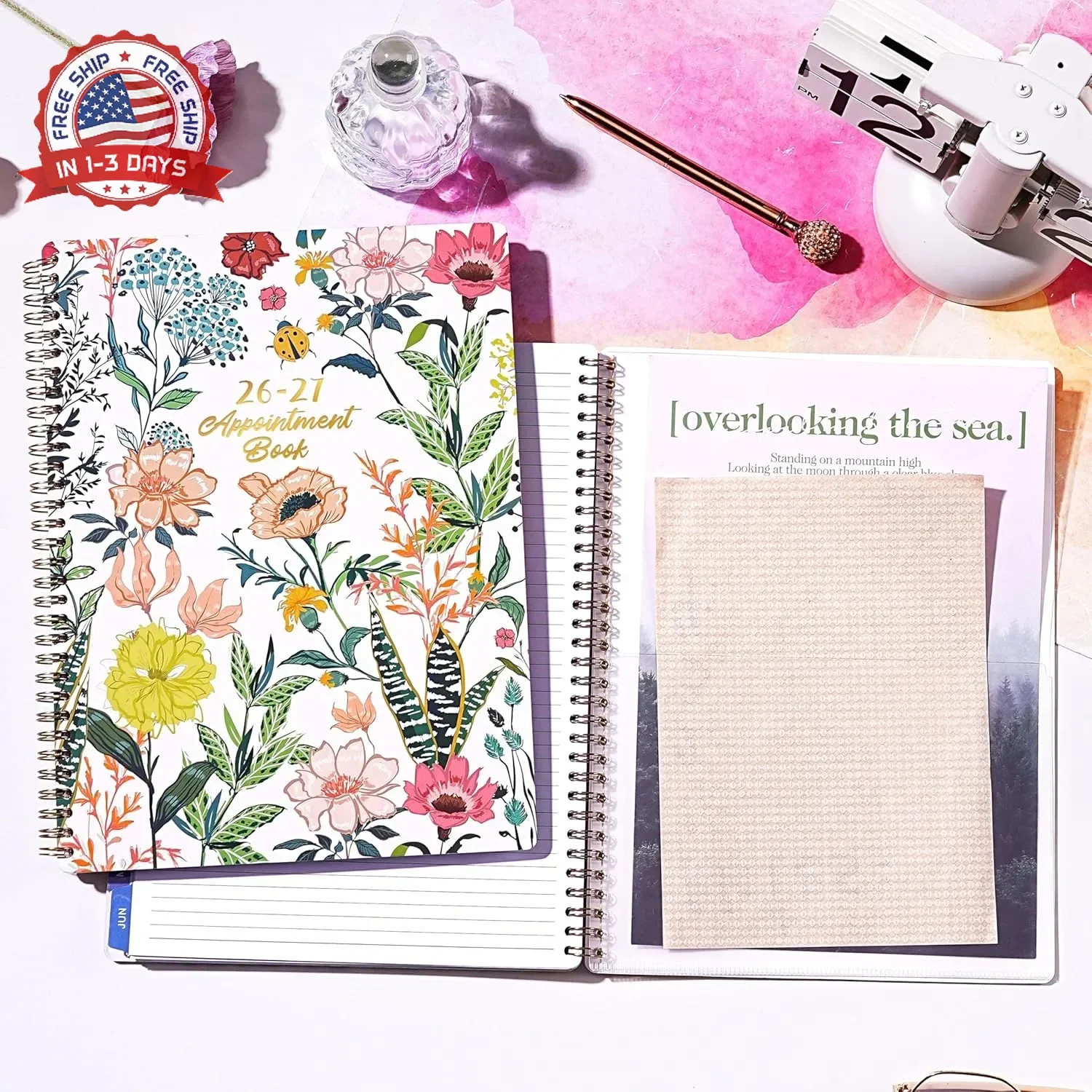 2026-2027 Appointment Book/Planner – 2026-2027 Daily Hourly Planner, Jul 2026 –