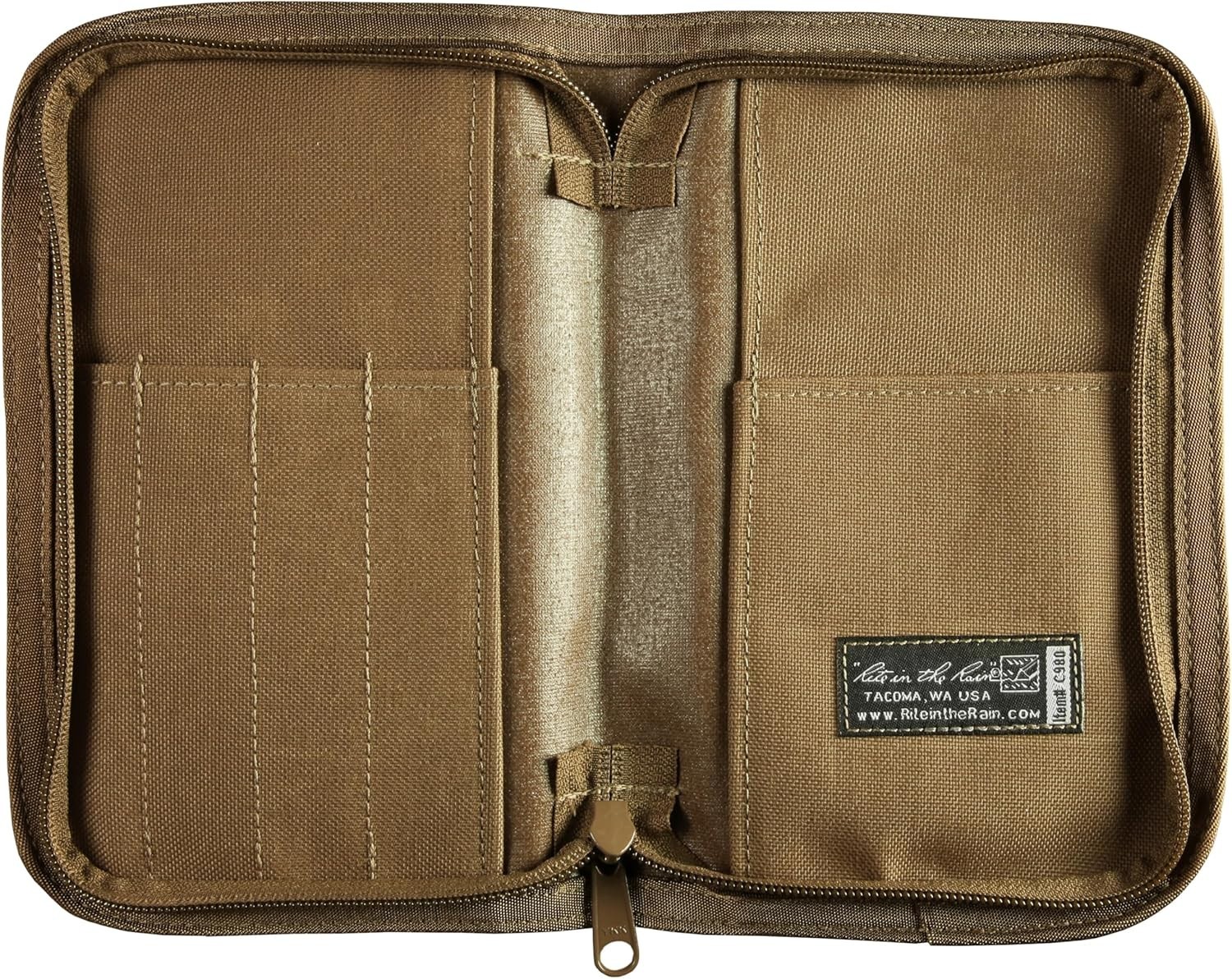 Tan Cordura Cover for 5.5″x8.5″ Notebooks, Waterproof