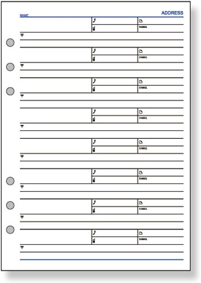 Raymay Fujii System Planner Refill Keyword Address A5 WWAR400