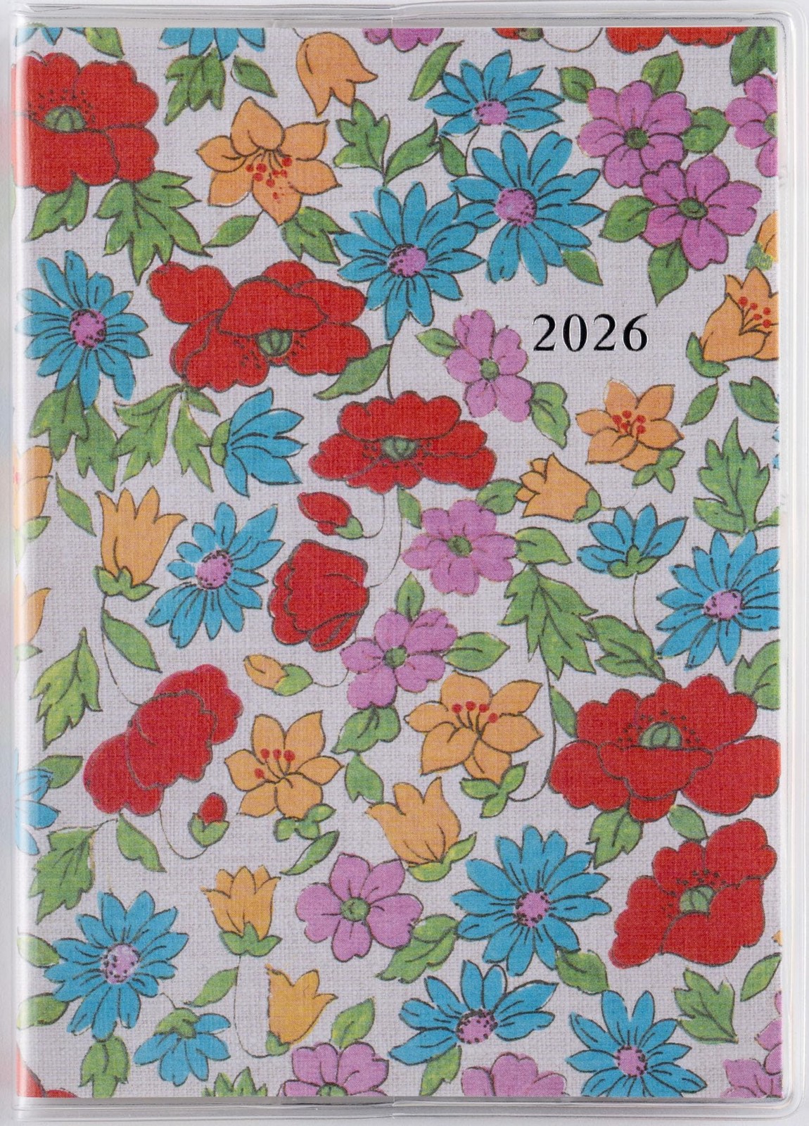 Takahashi Shoten Raffine Petit 3 Planner 2026 Edition Floral Pattern Monthly B7