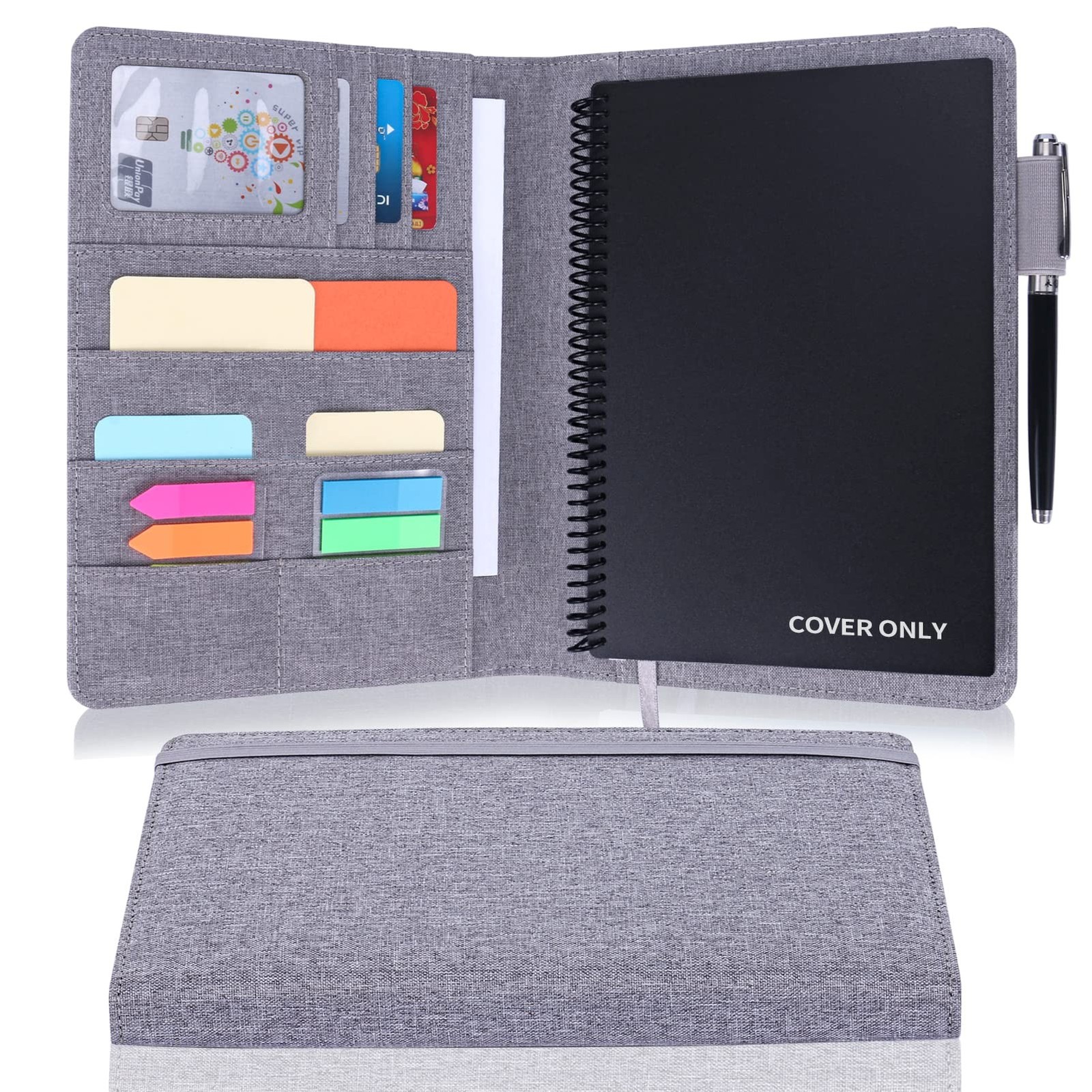 Executive Size Notebook Cover for Rocketbook A5 8.8″x6″ Inch, Waterproof Port…