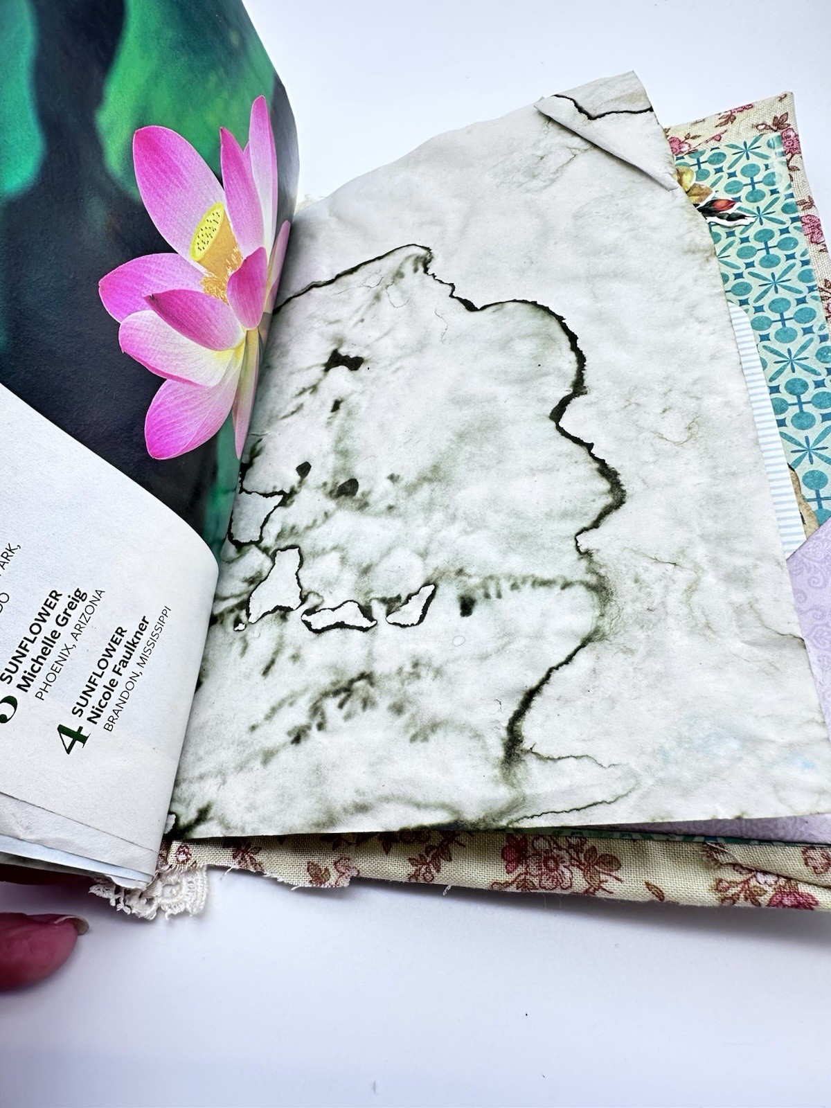 Junk Journal Bird Themed 8×6 Inches With Coffee Dyed Paper For Journaling