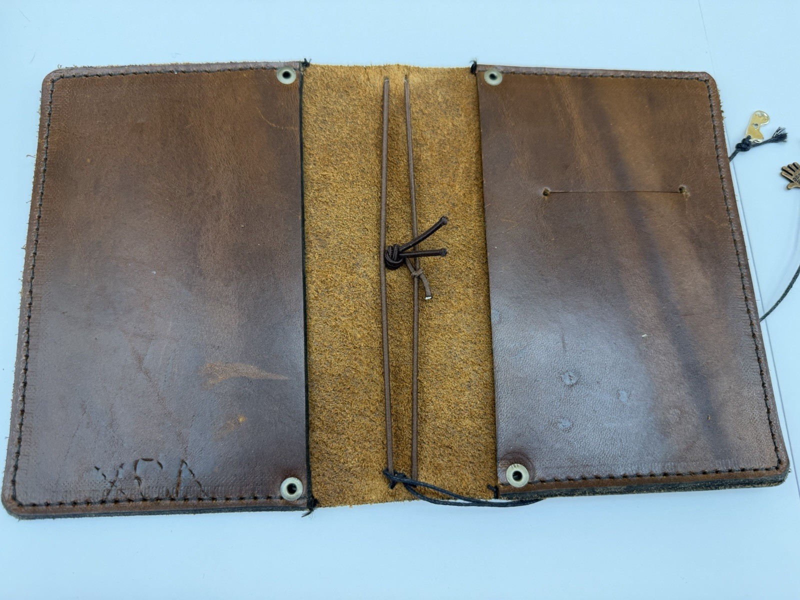Zenkraft Handmade Leather Traveler’s Notebook Cover For 4×6 Notebooks Brown TN