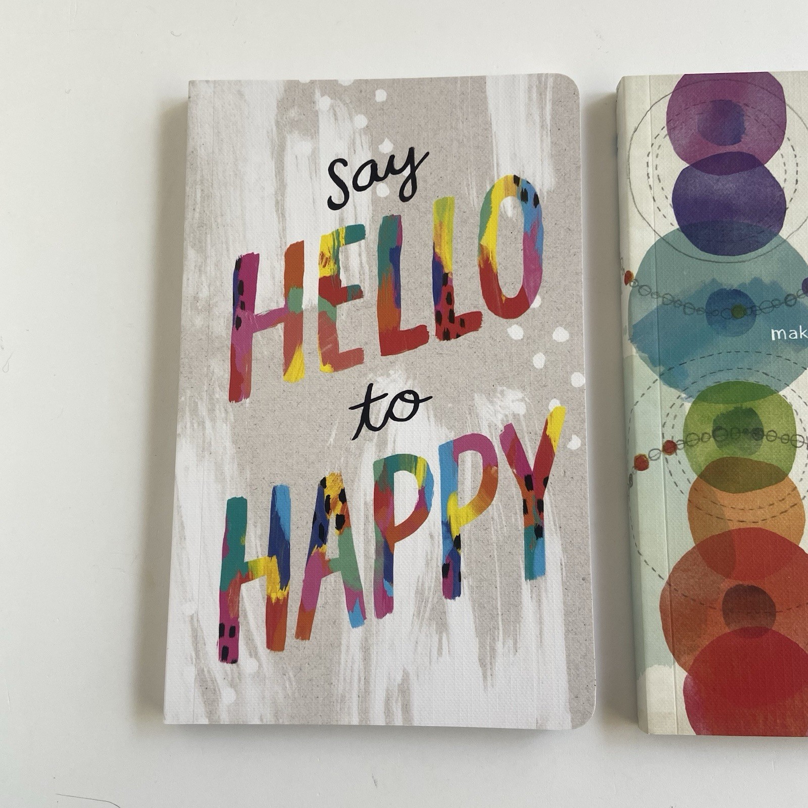 3PCS Compendium Softcover Journal Notebooks Illustrated Quotes Lined Pages NEW
