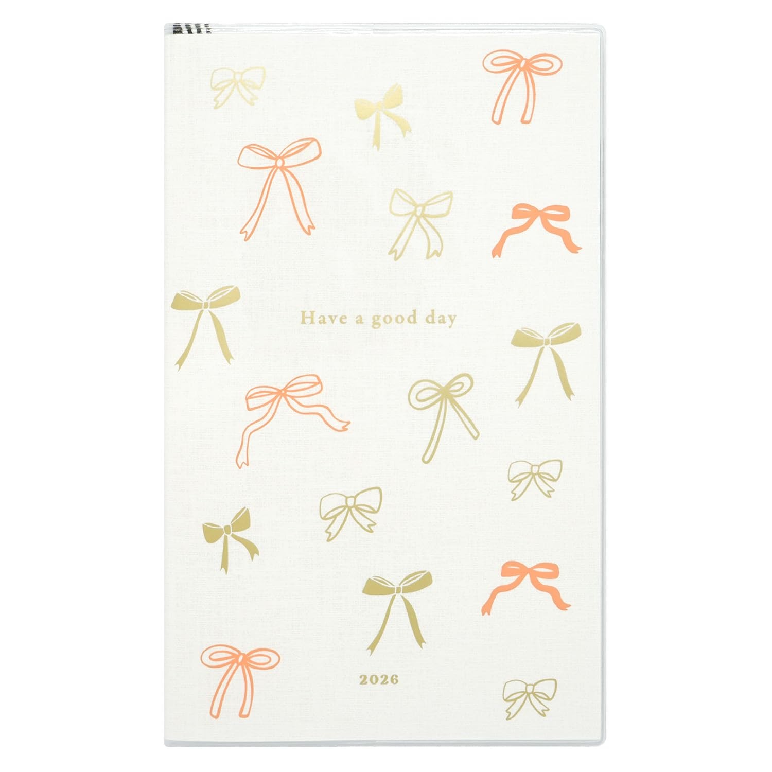 GreetingLife Schick Planner 2026 B6 Slim Softcover Ribbon