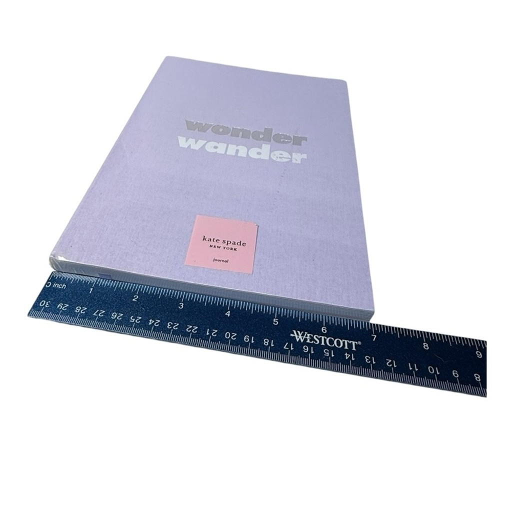 Kate Spade New York “Wonder Wander” Journal Lavender – 168 Lined Pages – NEW
