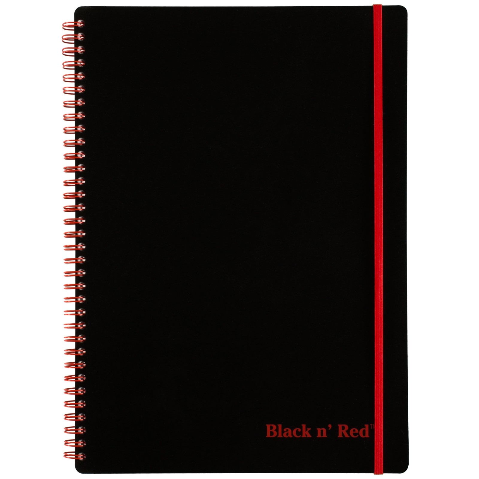 Black n’ Red Notebook, Business Journal, 11-3/4″ x 8-1/4″, 70 Sheets, Ruled, Opt