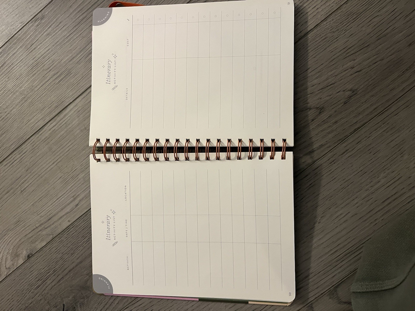 Papier Travel Journal My Adventures Journey Trip Plan Budget Packing Writing