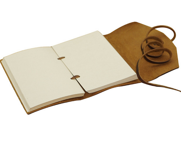Writing notes Notebook sketchbook Diary Notepad handmade cow leather brown Q282