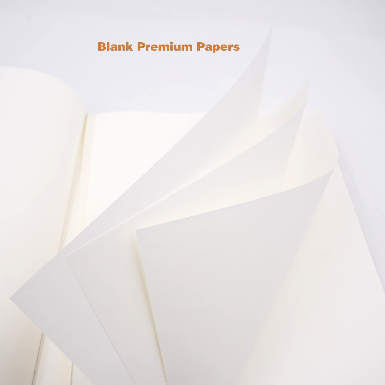 Large Thick Journal Notebook, Blank Papers, A4 8.4×11.4 inches, 416 Pages, So…
