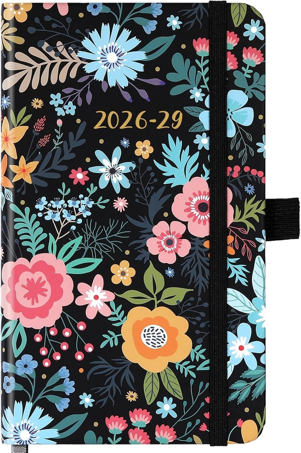 Versatile Monthly Organizer 2026-2029 with Pen Holder & Holiday Highlights