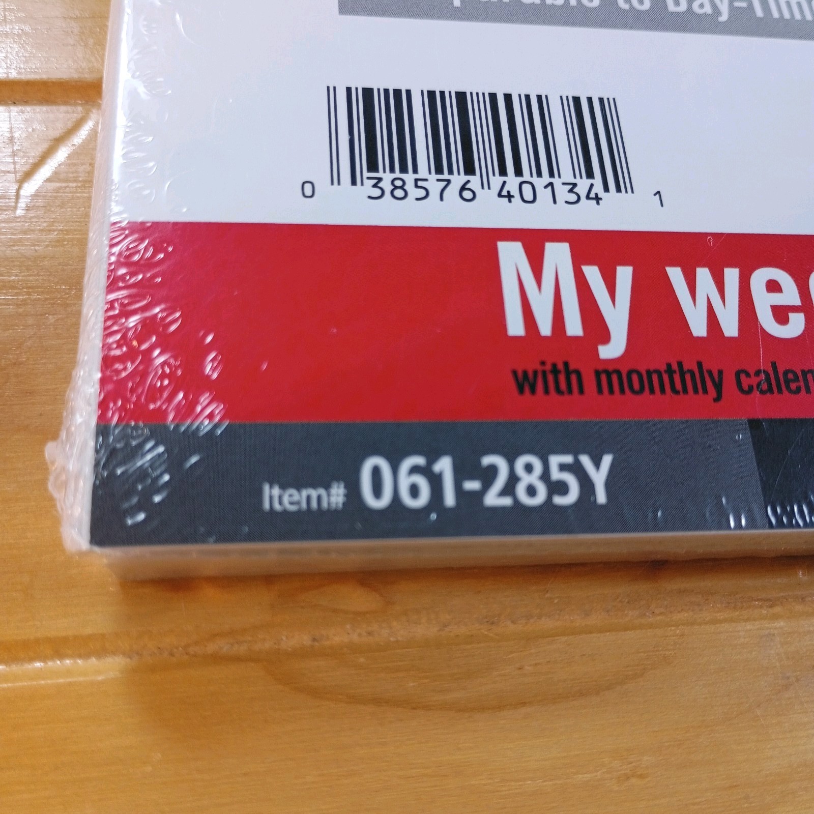 2X AT-A-GLANCE My Week 2026 Zise 4 With Monthly Calendars Item #061-285Y