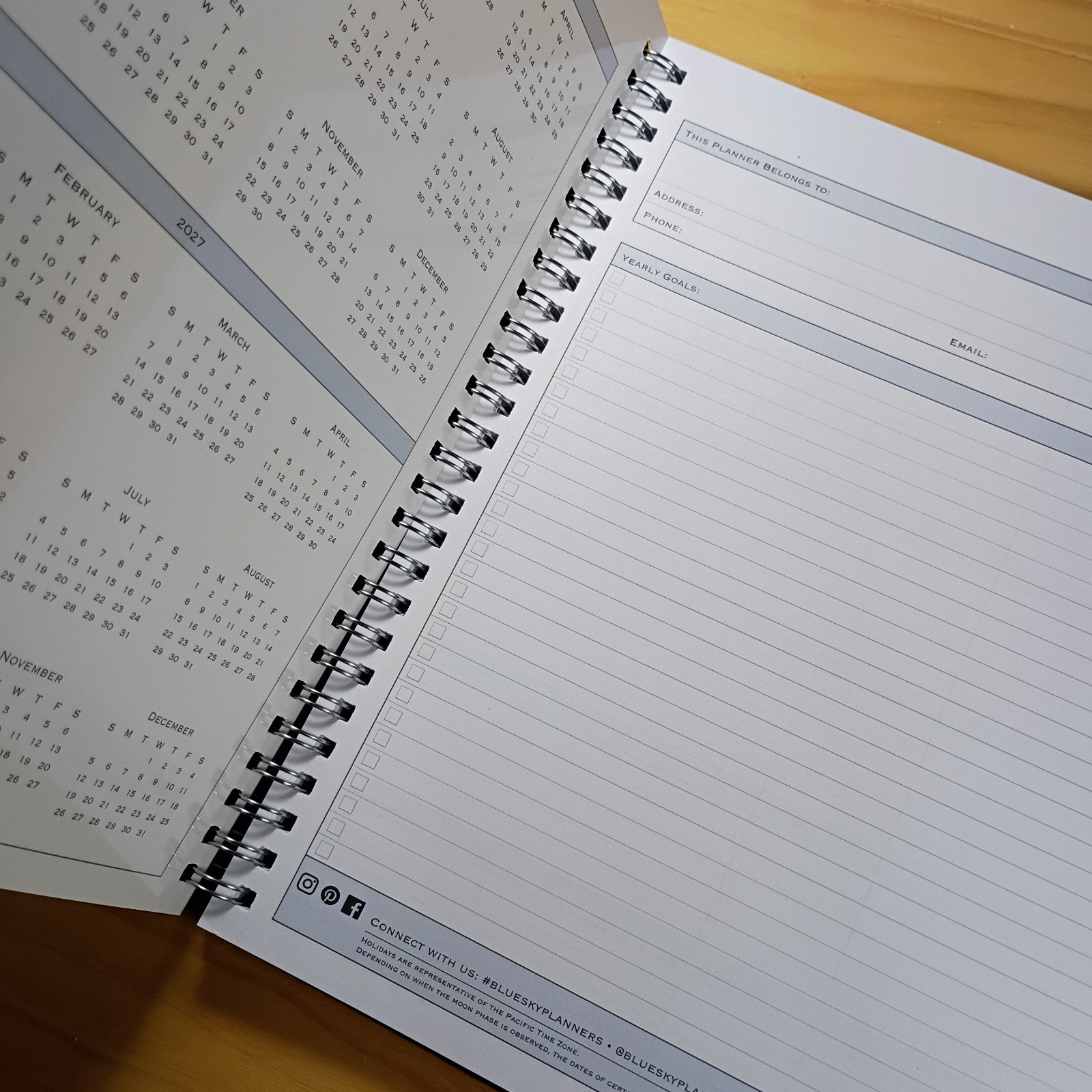 Blue Sky 2026 Planning Calendar Appointment 152849 New