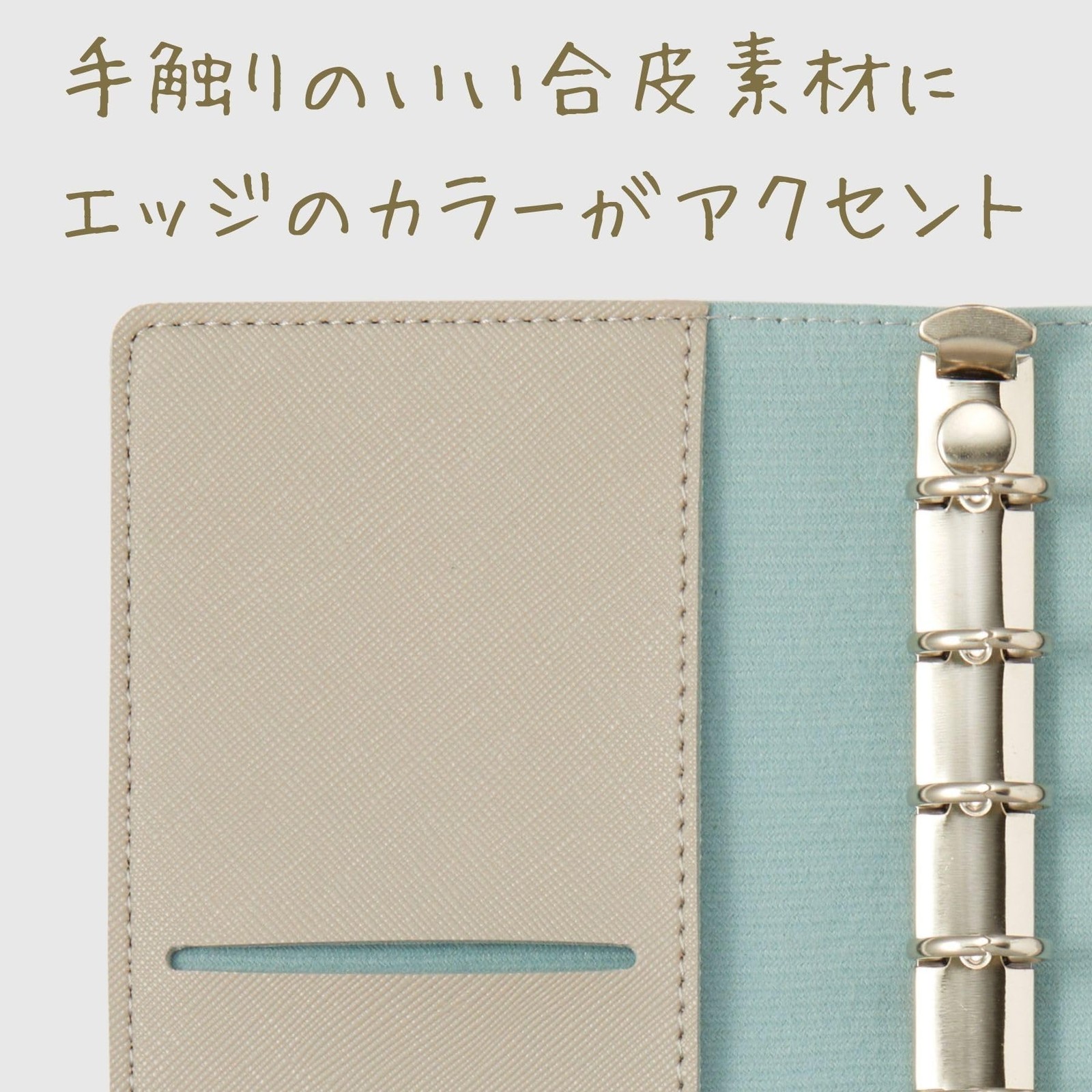 Raymay Fujii System Planner Casual Refill File Pocket Size Blue WPF1310A