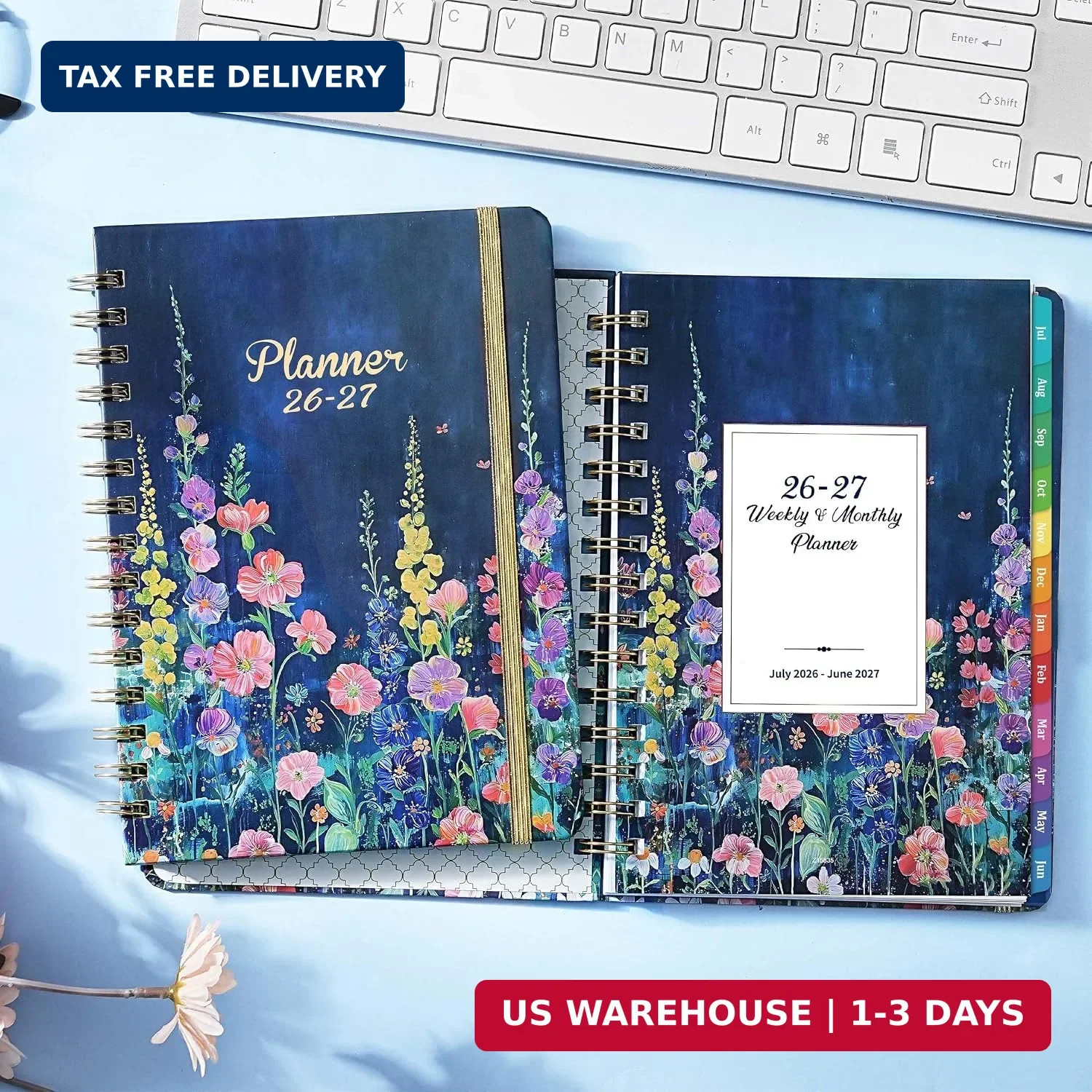 Planner 2026-2027 – 2026-2027 Planner Weekly and Monthly from July 2026 to June