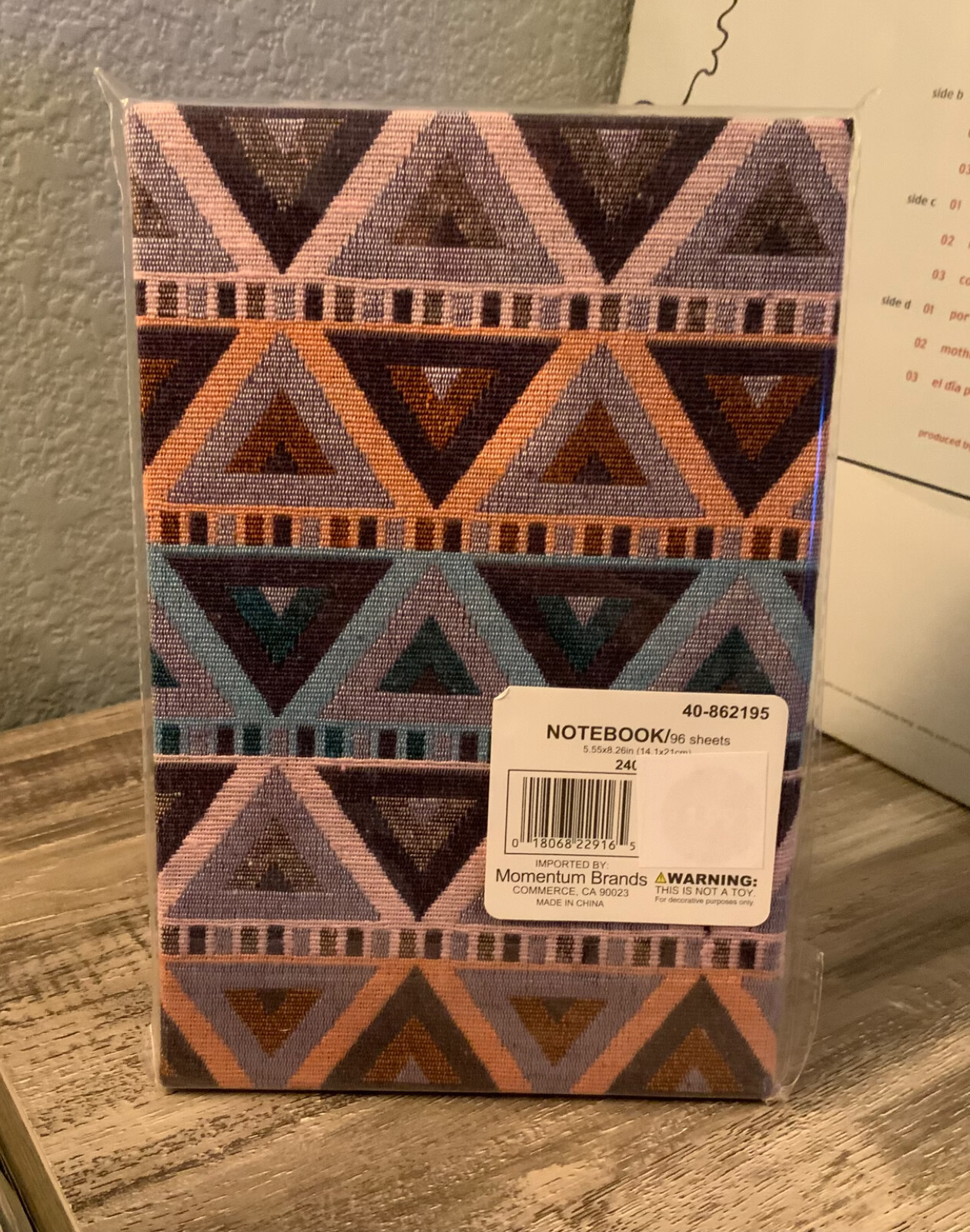 Artsy & Decorative Hard Cover Journal, Note/Sketchbook, Diary 96 blank sheet NEW