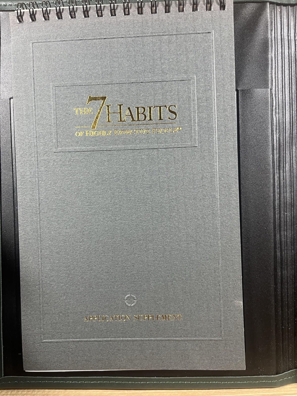 Franklin Covey The Seven Habits of Highly Effective People Binder/Workbook