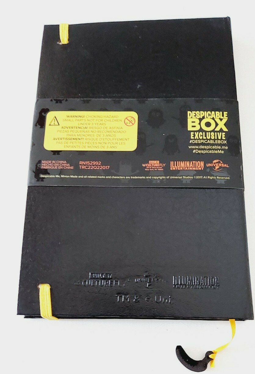 Despicable Me GRU’S Journal 240 Lined Pages Acid-Free 8.25″ X 5″ – BRAND NEW