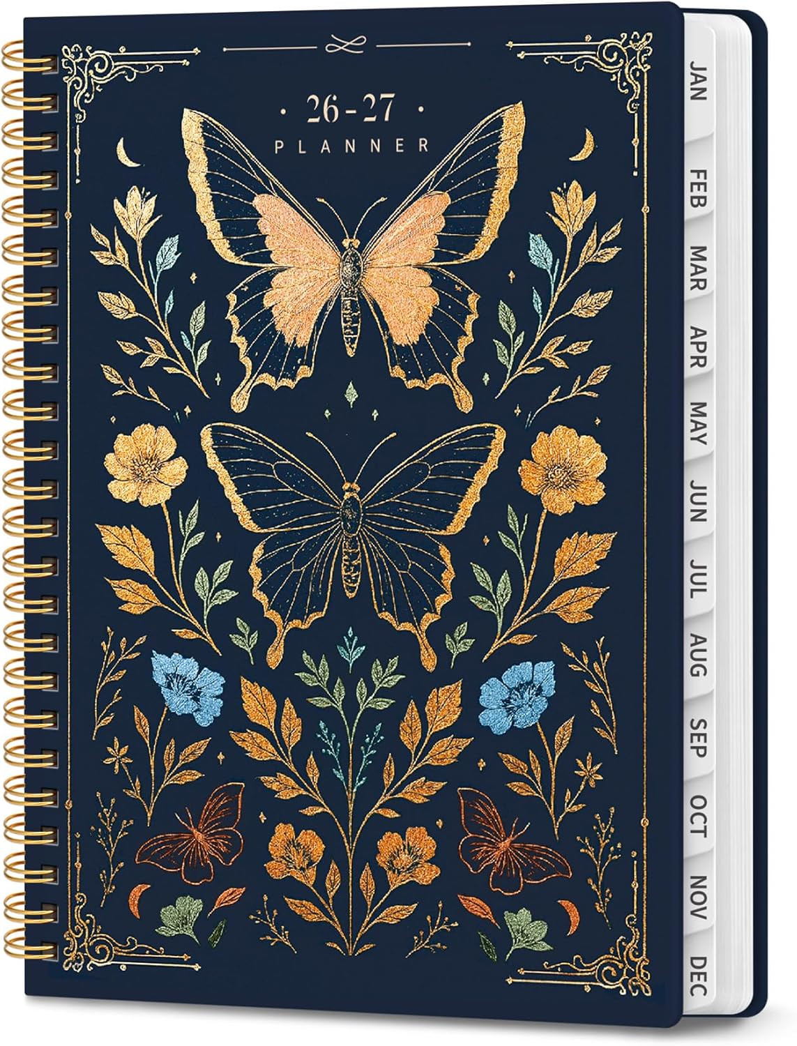 Planner 2026-2027, Hardcover Monthly and Weekly Academic Planner July 2026 – Jun