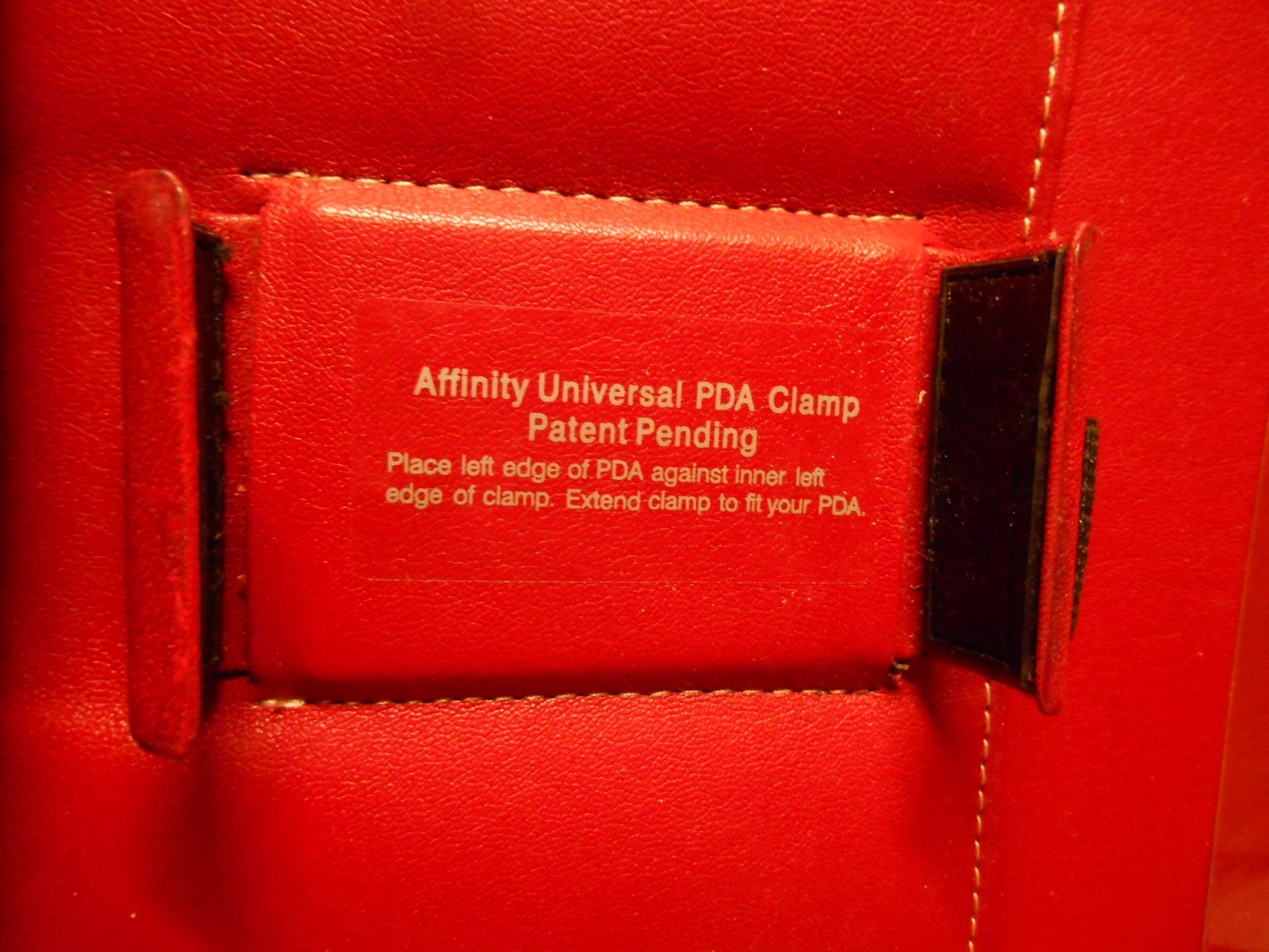 Vtg FRANKLIN Quest Covey RED Full Grain Leather 7 Ring Planner 8.5×10″ Full Zip