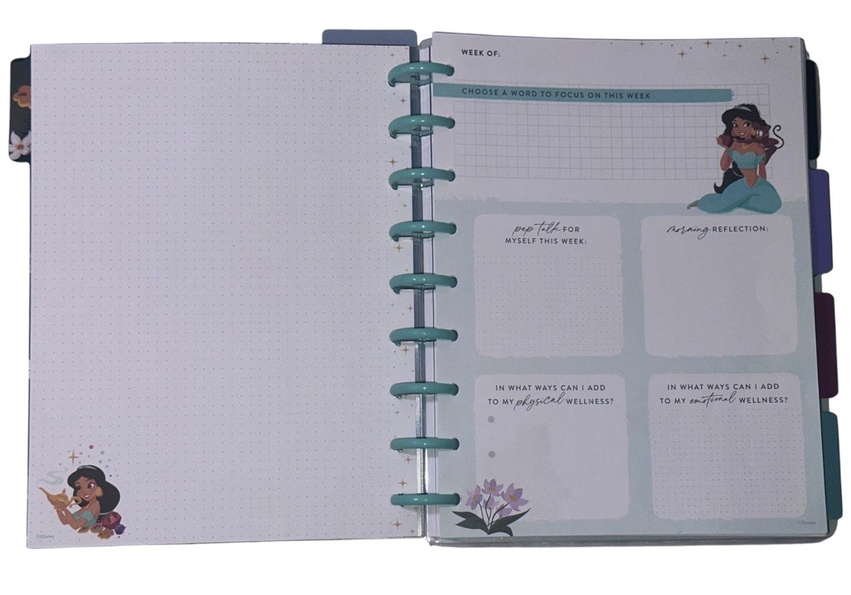 The Happy Planner Disney Princess Guided Journal So Many Adventures Waiting