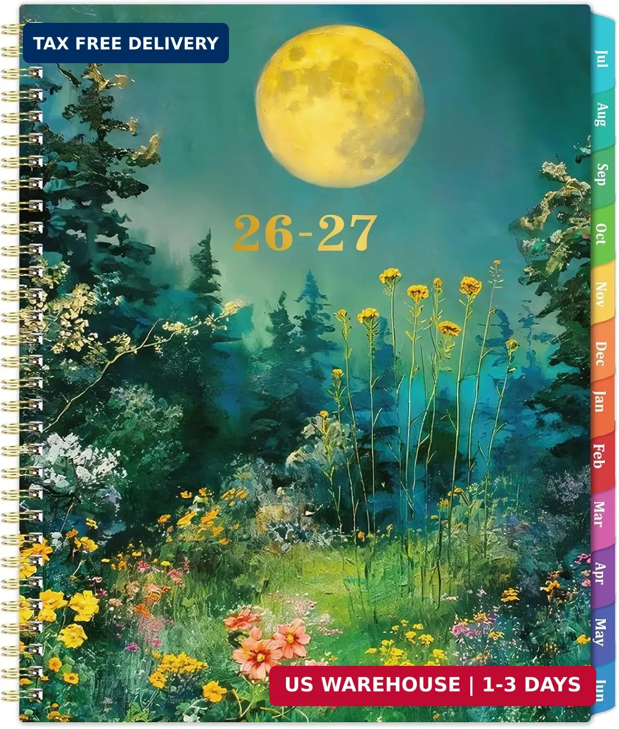 Planner 2026-2027 – 2026-2027 Planner Weekly and Monthly from Jul. 2026 – Jun. 2