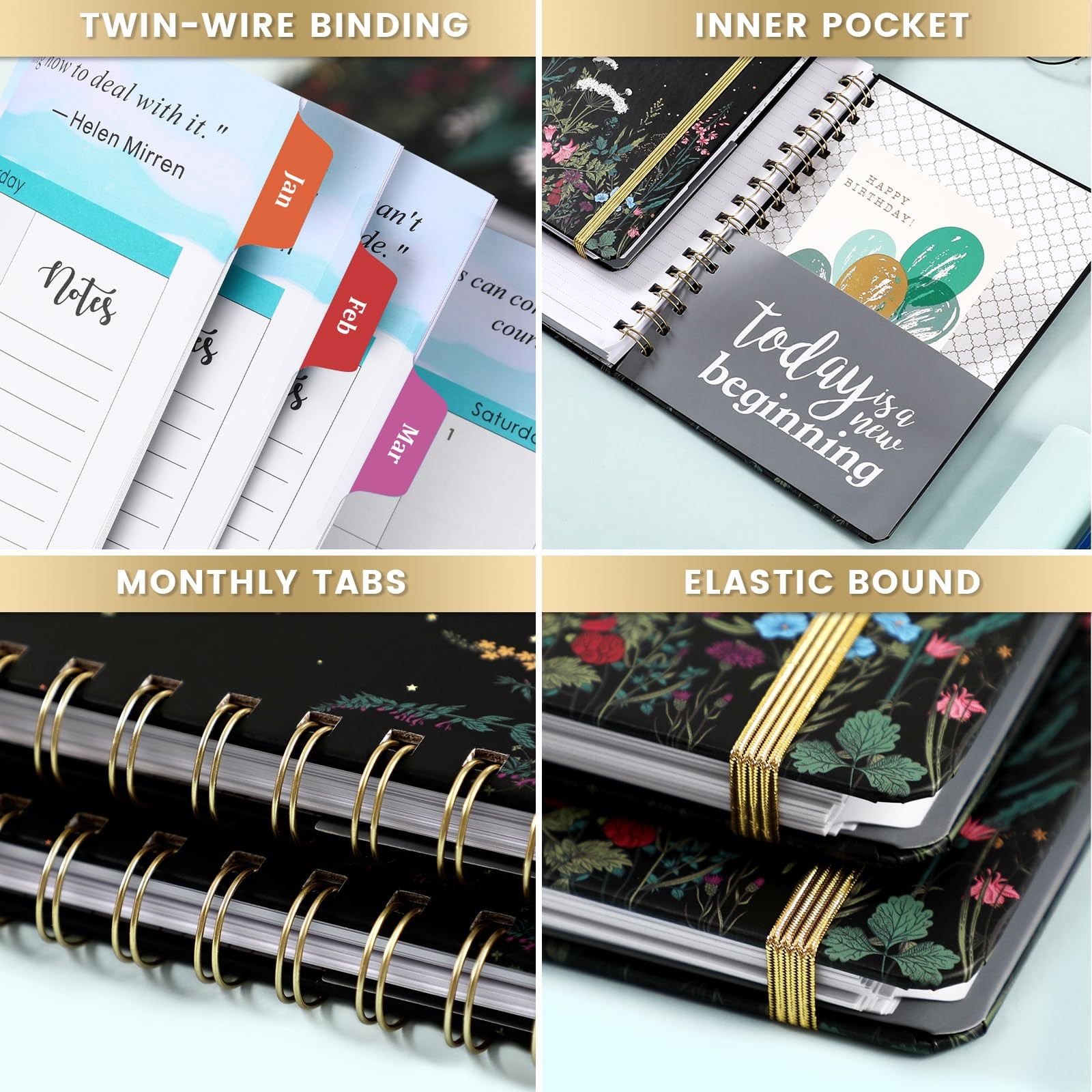 2026 Planner – Planner 2026, January -December 2026 Planner Weekly & Monthly 6.4