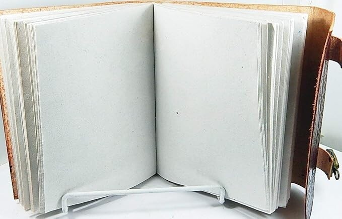 Handmade Vintage Leather Sketchbook – Buy 1 Get 1 Free, Large Notebook, 200 Page
