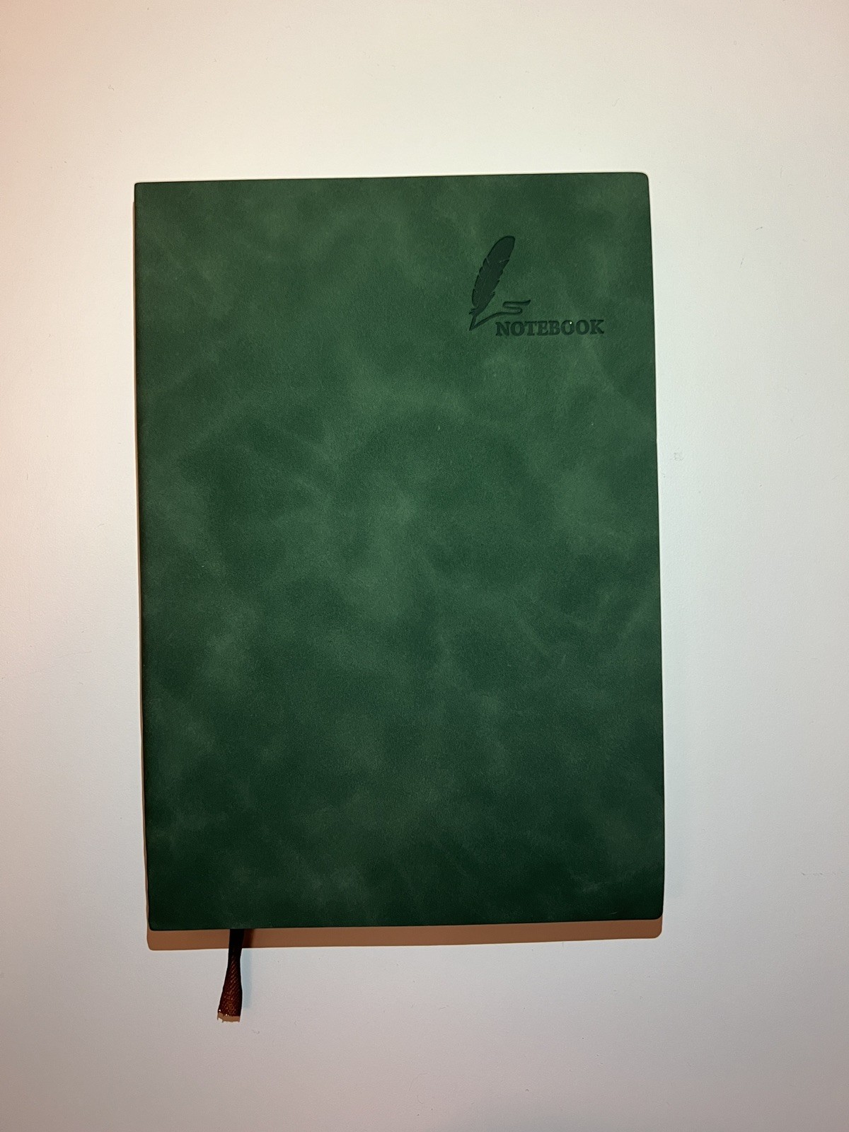 Set of 2 Lined Notebook A5. Color Green. Free Shipping USA