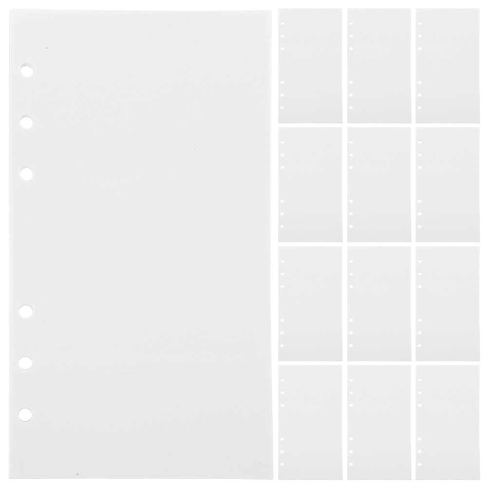50 Sheets Handbook Sticker Collection Collecting Album A6 Blank Refill Page