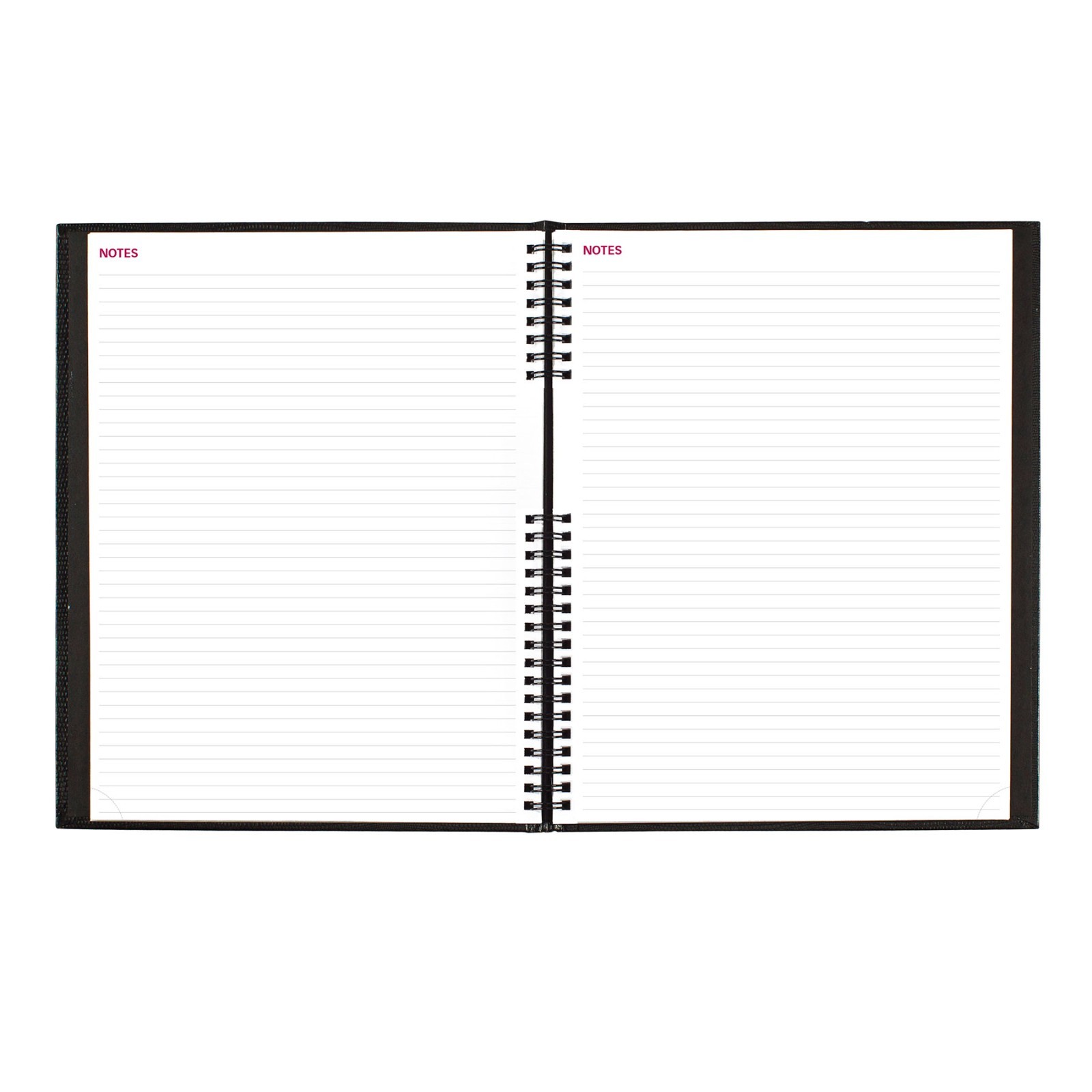 2025 Brownline CB950C.BLK CoilPRO Hard Cover Weekly Appointment Book, 8-1/2 x 11