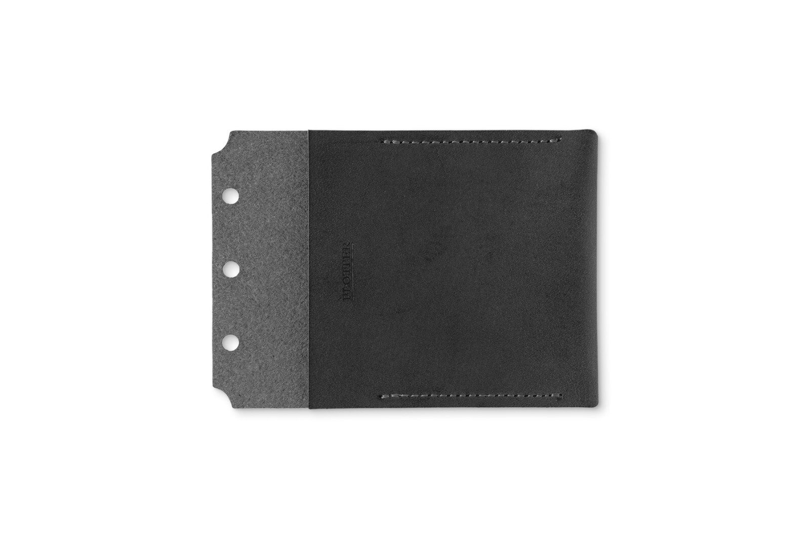 PLOTTER 022 Leather Card Case Card size 3 holes Steer Cowhide Accessory Refill