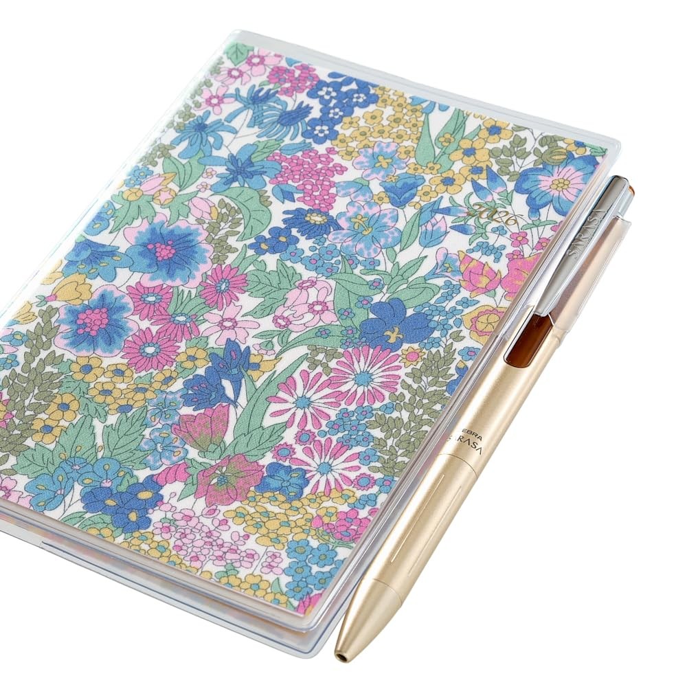 NOLTY Pagem Planner 2026 A6 Monthly Liberty Print