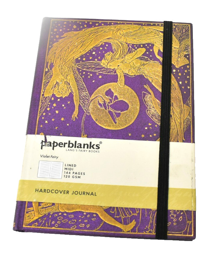 Paperblanks Violet Fairy Lang’s Fairy Books Hardcover Journal Notebook 144 Pages
